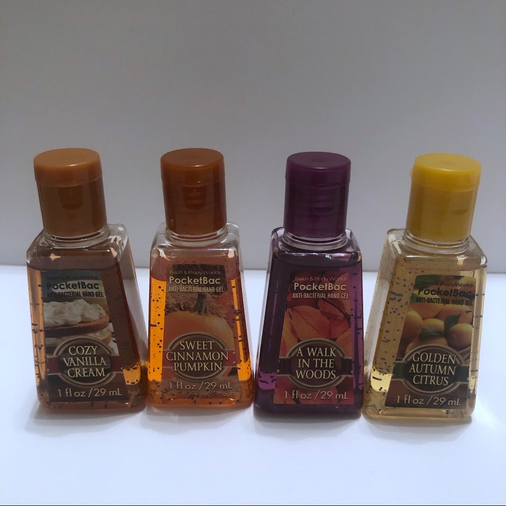 Set of 4 fall pocketbacs - BBW - classic packaging
